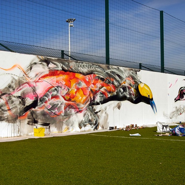 Le LOSC accueille une exposition de street art à Luchin !